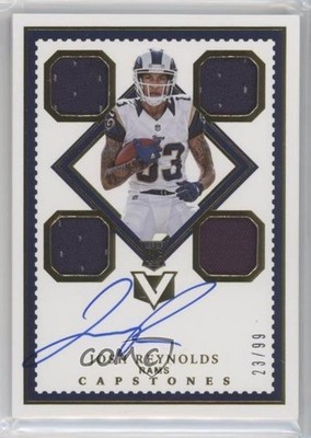 2017 Panini Vertex Rookie Capstones 23/99 Josh Reynolds #132 Rookie Auto RC s3g