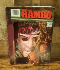 1986 "RAMBO" Sylvester Stallone COLLEGEVILLE HALLOWEEN COSTUME Unused In The BOX