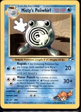 Misty's Poliwhirl 53/132 Uncommon Gym Heroes Pokemon Unlimited Lightly Played on eBay