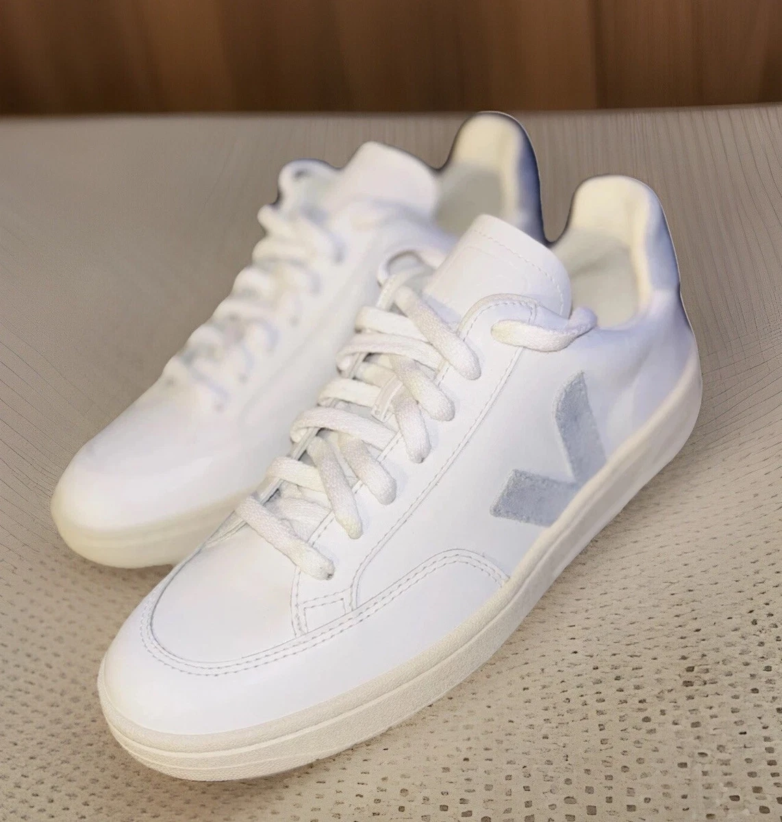 VEJA V-12 White/Steel for sale | eBay