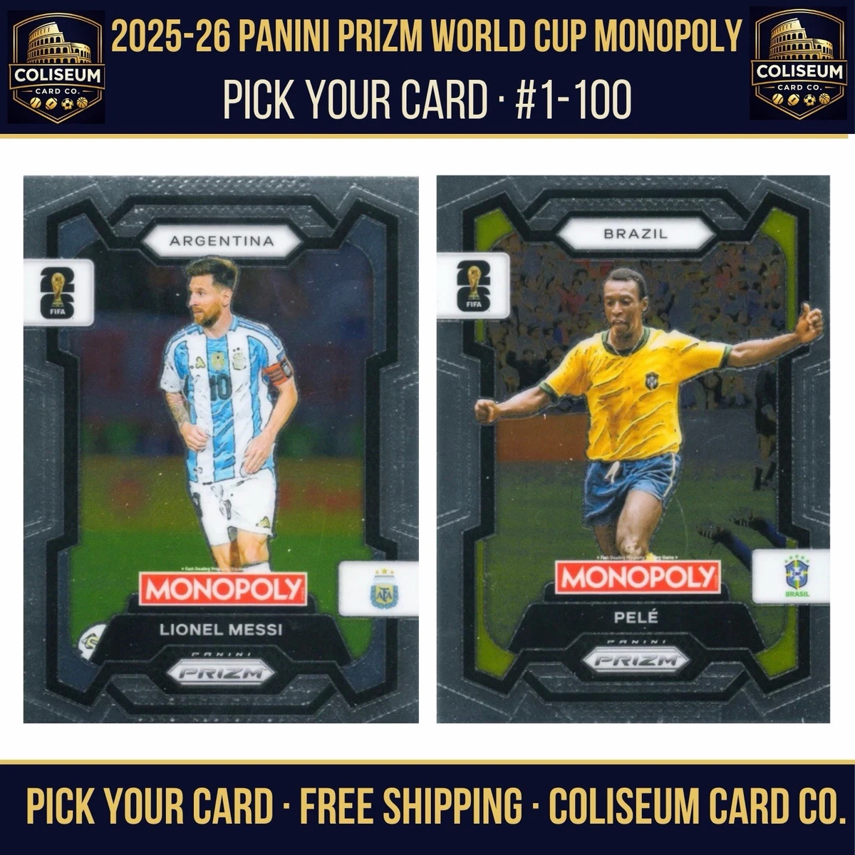 2026 Panini Prizm Monopoly Fifa World Cup - Raul Jimenez #58 for
