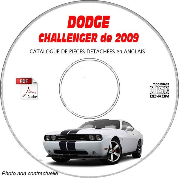 Restaurer une Dodge Challenger 2009 avec le catalogue pièces CD-ROM