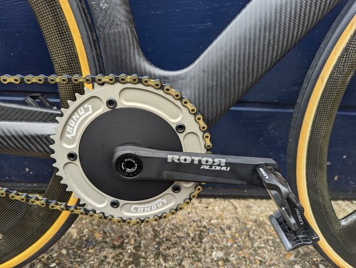 LOOK KG496P VHM Carbon Track Bike Pista Fixed Gear Medium 54cm EXCELLENT RARE - Picture 3 of 21