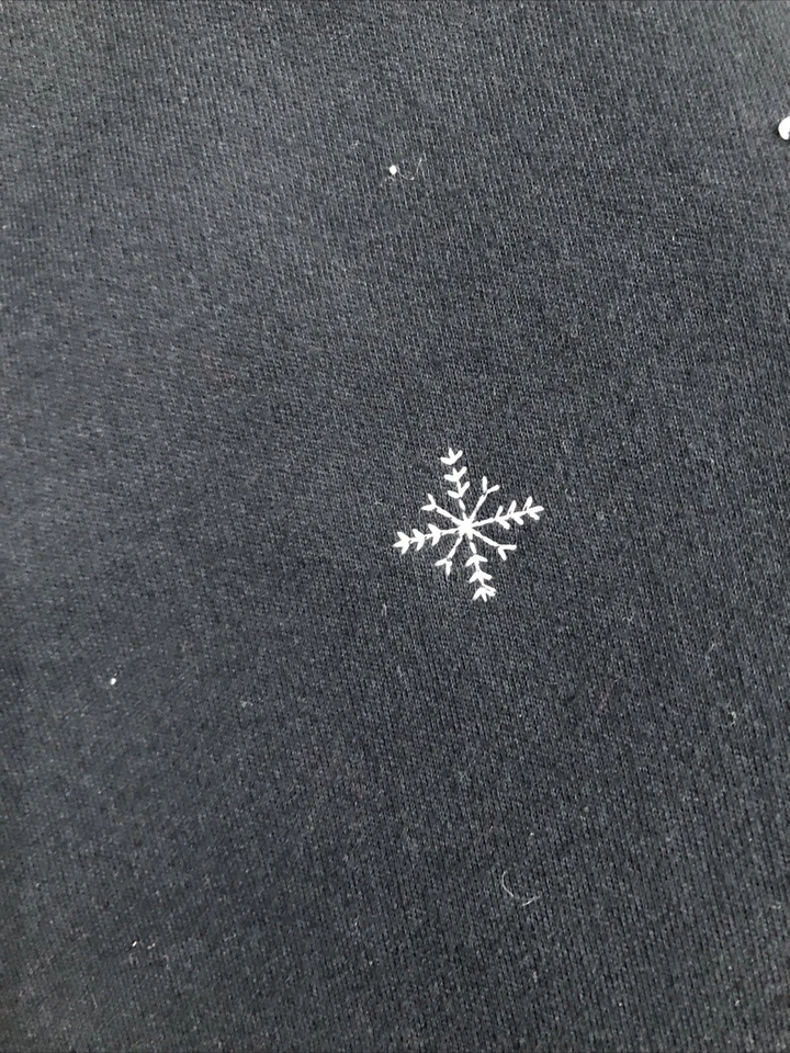 Conjunto de chaqueta y maxi falda de luces navideñas bordadas negras bechamel de 2 piezas L/M Foto 4 de 4