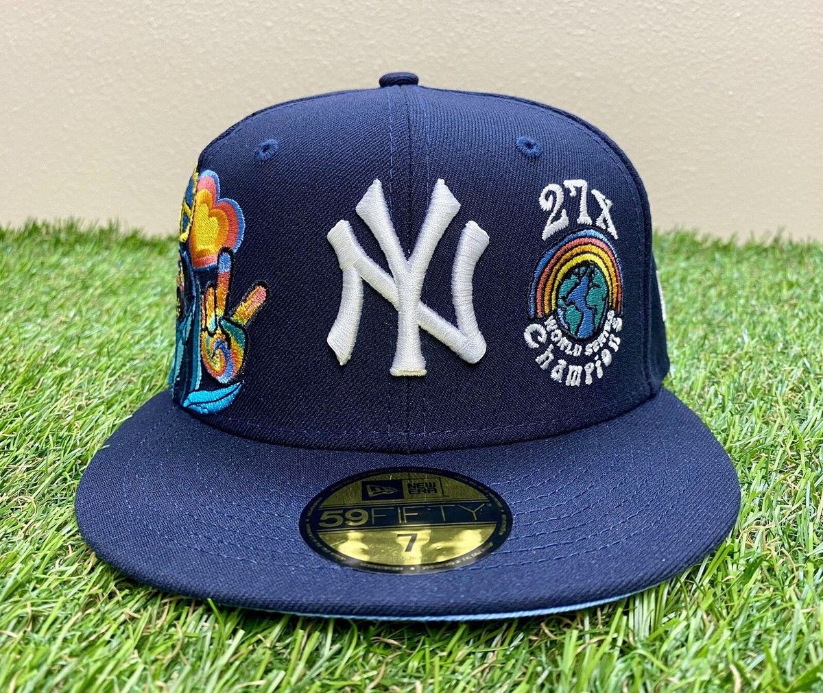 帽子 9 FORTY Yankees Heart Embroidery Cap BASICKS - 【限定】9 FORTY Yankees Heart Embroidery Cap