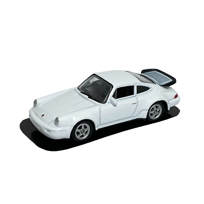 1990 Porsche 911 964 Turbo White Welly 1:60 1:64 Series 52298 3