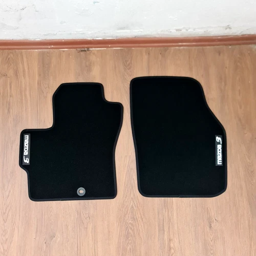 for Mazda 3 2004-2009 Car Floor Mats Velour Black Carpet Rugs Waterproof Liners - Imagen 4 de 10