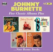 Johnny Burnette Five Classic Albums Plus 2-CD NEW SEALED 2022 Remastered