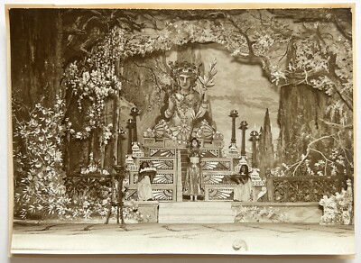 Frankreich Indische Tanz Von Sahary Djeli C1910 Foto Presse Vintage Argentique
