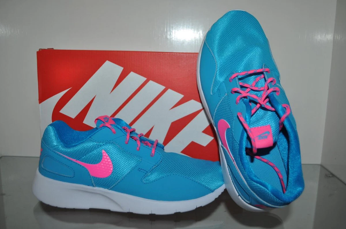 Piñón Maniobra estoy de acuerdo con Nike Girls Kaishi (GS) Running Shoes 705492 400 Blue Lagoon/Pink NIB | eBay