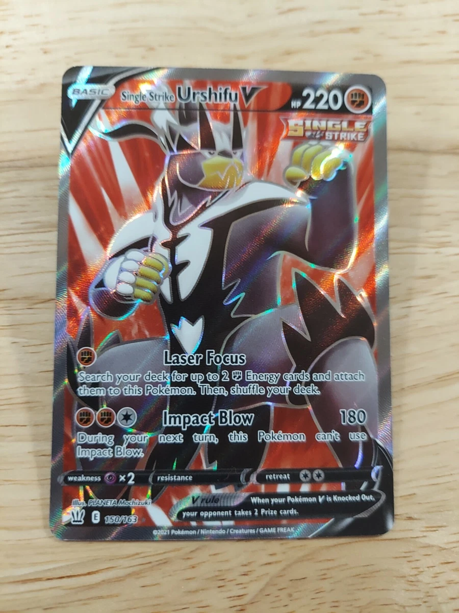 Single Strike Urshifu V 150/163 Swsh05: Battle Styles for sale