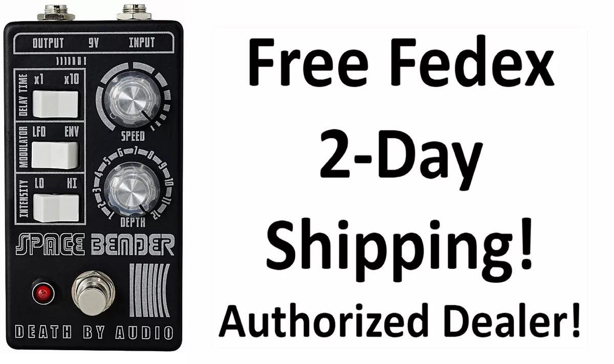 New Death By Audio Space Bender Chorus/Flanger Guitar Effects