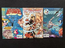MARVEL THE DEFENDERS THREE BOOK MIXED LOT HIGH GRADE