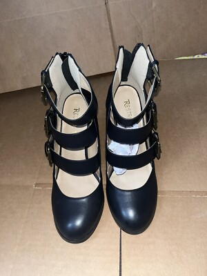 #ad Restricted Wasabi Buckle Strap Pump $20.00