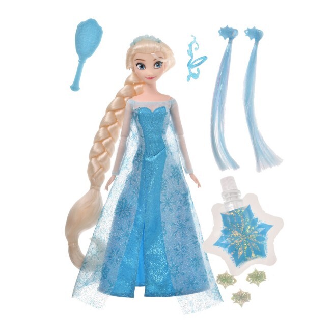 Disney Store Japan Frozen Elsa Classic Doll Hair Arrangement