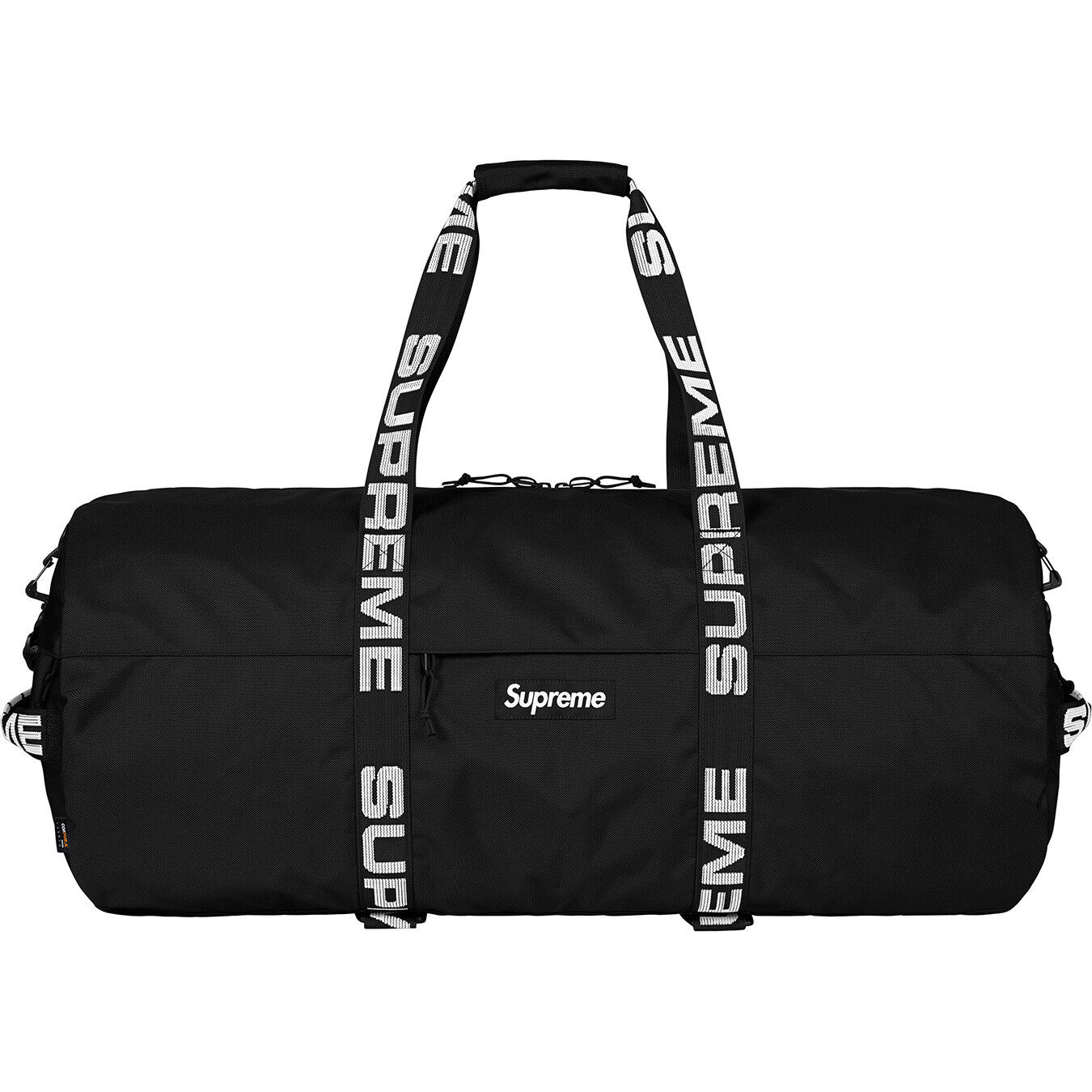 Supreme // Black Logo SS18 Duffle Bag – VSP Consignment