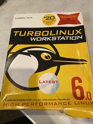 Turbo Linux 6.0 Workstation Operating System Copyright 2000 | eBay