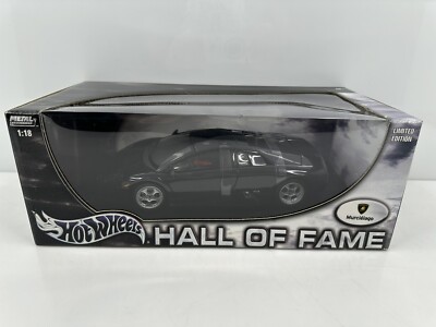 Hot Wheels Hall Of Fame Lamborghini Murcielago 1:18 Black HTF | eBay