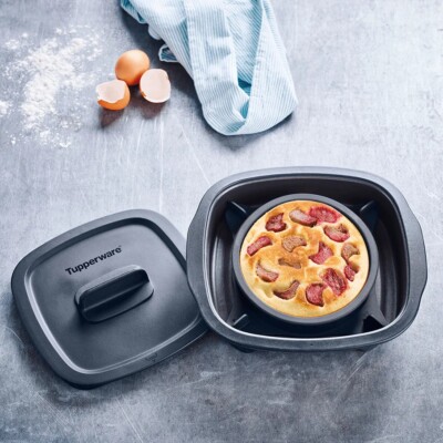 Tupperware Micropro Grill Set with Pro Ring Brand New Microwavable