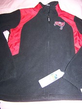 Reebok Women's Tampa Bay Buccaneers Bucs Fleece Jacket NWT Small
