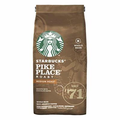 Starbucks Pike Place Roast Medium Roast Coffee Beans 200 g Bag