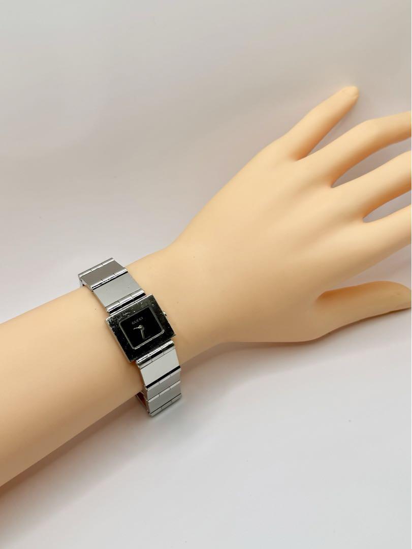 Gucci 600L Qz Square Black Dial 0006031 Watch Women's Watch Gucci 600L Qz Square Black Dial 0006031 Watch Women's Watch