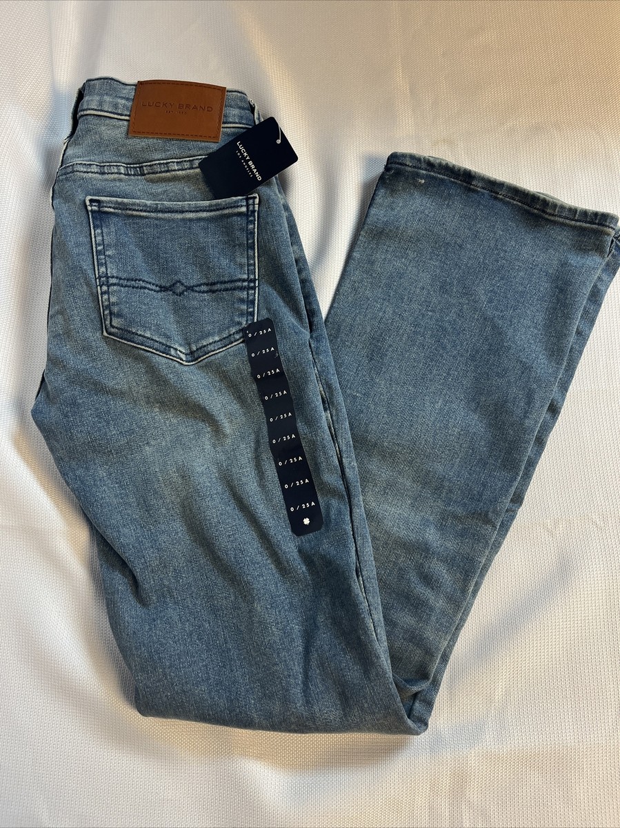 Lucky Brand Women's Mid Rise Sweet Bootcut Jeans Size 0/25 Ankle Length NWT