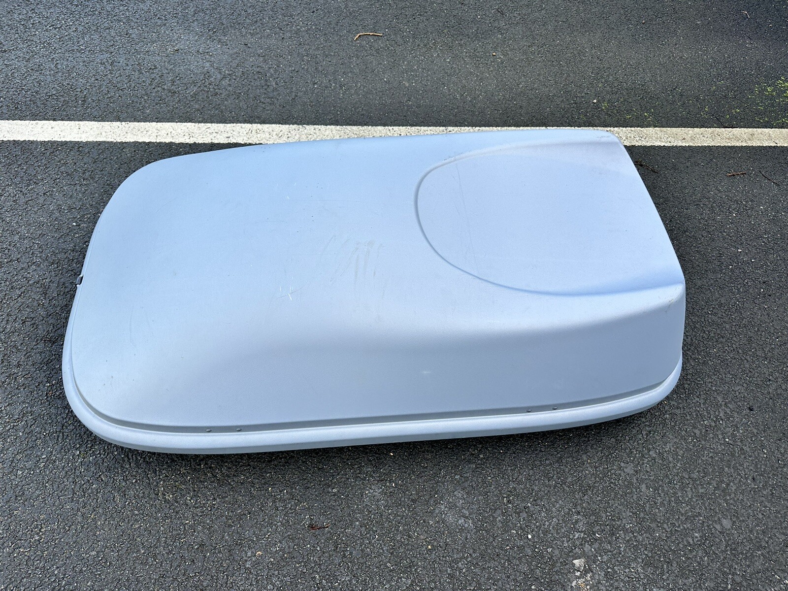 Halfords 420L car Grey/silver Roof Box eBay
