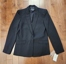 Mango women's black blazer in size small