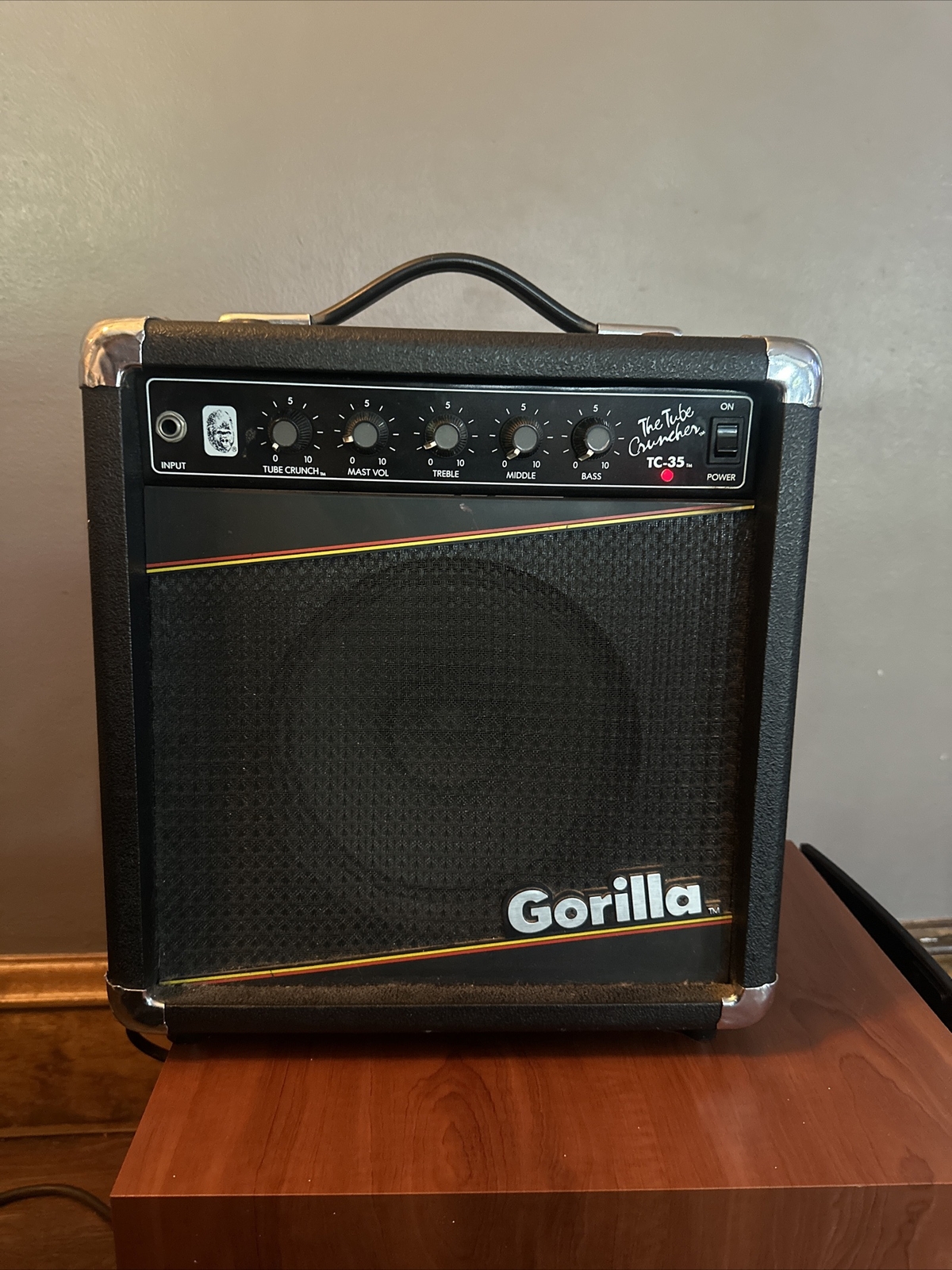 Gorilla TC35 Amp "The Tube Cruncher" WORKS, Nice! eBay