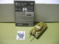 =Axis & Allies Miniatures RESERVES Centurion A41 with card 14/45=
