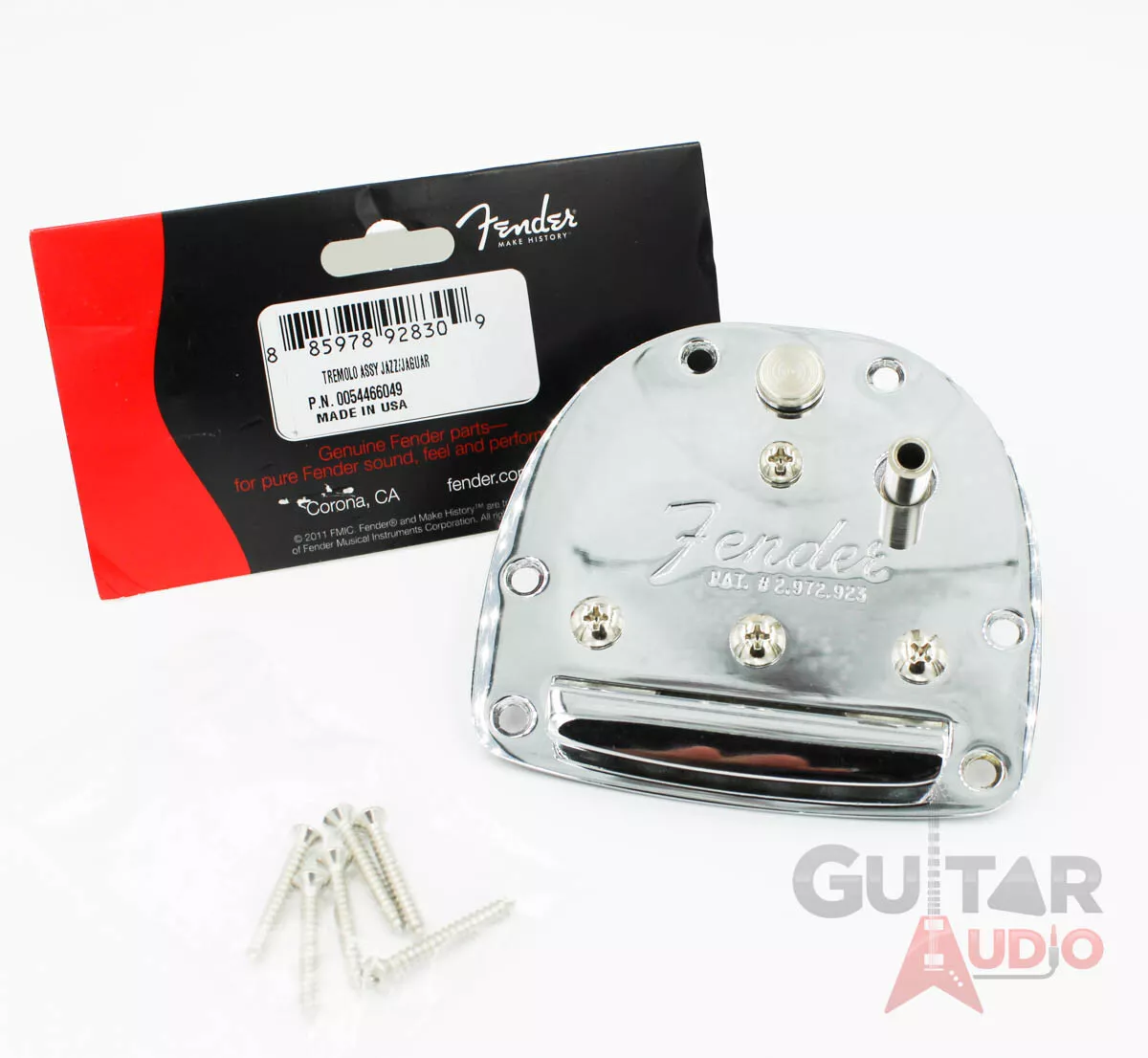 Genuine Fender Jaguar Jazzmaster USA Vintage 62 Tailpiece Tremolo