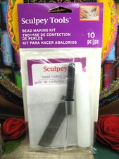 Sculpey Bead Making Tools Kit, 10 pc, Polymer & Metal Clay, NEW, Make An Offer!