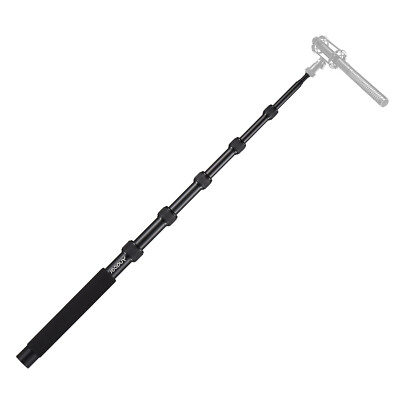 Andoer 200cm Portable 6 Sections Stretchable Handheld Microphone Boom Pole M8O2