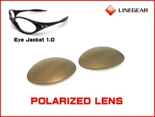 LINEGEAR Gold Mirror - Polarized Lens for Oakley Eye Jacket 1.0 [EJ-GM-POLA]