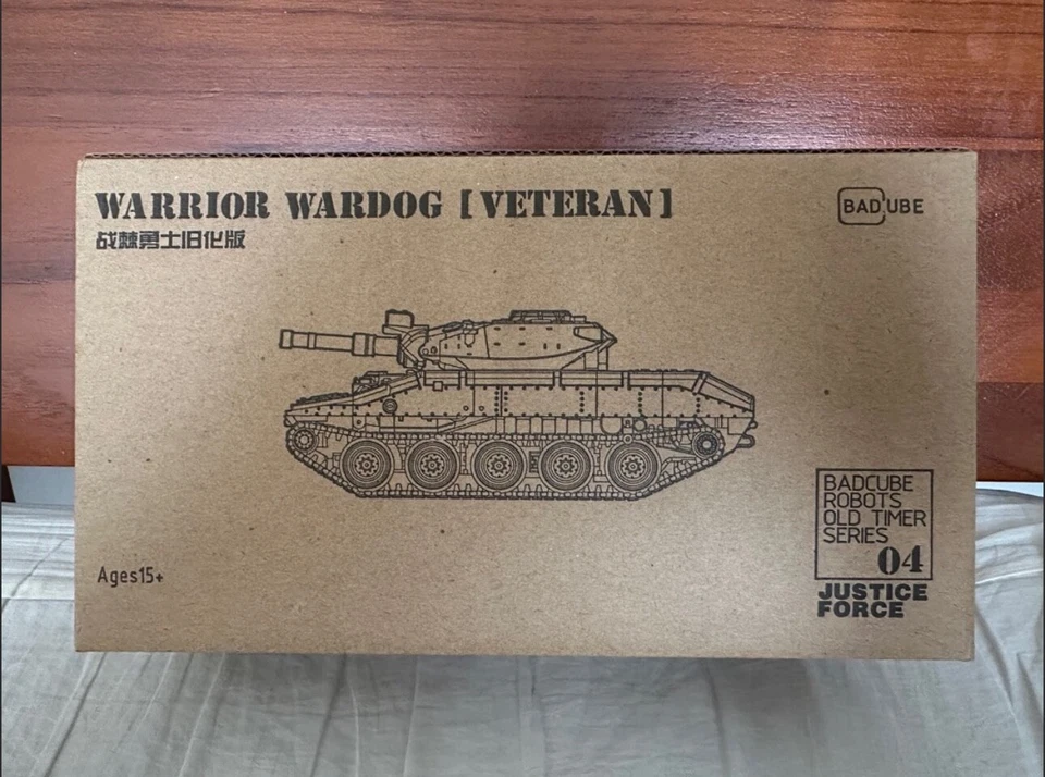 Badcube Transformers G1 Warpath OTS-04V Warden Veteran Limited Edition MISB - Image 4 of 4