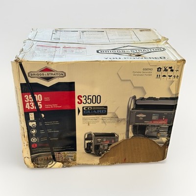 Briggs & Stratton S3500 - 3500 Watt Portable Generator - Brand New