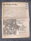 Kiss  - 1975 Village Voice half page ad-Summers End Festival.Very Scarce Aucoin
