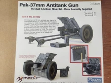 1/6 scale anti tank gun - Pak 37mm