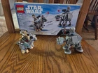LEGO Star Wars: At-At Vs. Tauntaun Microfighters (75298): All pieces included