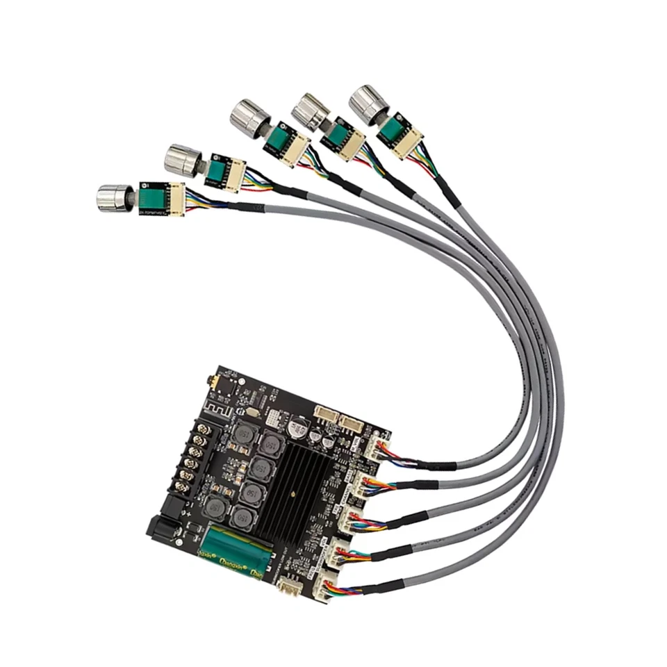 TPA3116D2 Bluetooth 50W*2+100W 2.1 Canales Amplificador de Potencia Placa Módulo Kit Foto 4 de 4