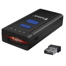 Portable Bluetooth Barcode Scanner Wireless, 2877 CCD Mini Handheld CMOS UPC ...