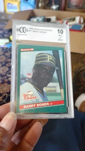 1986 Donruss The Rookies - Barry Bonds #11 (RC)