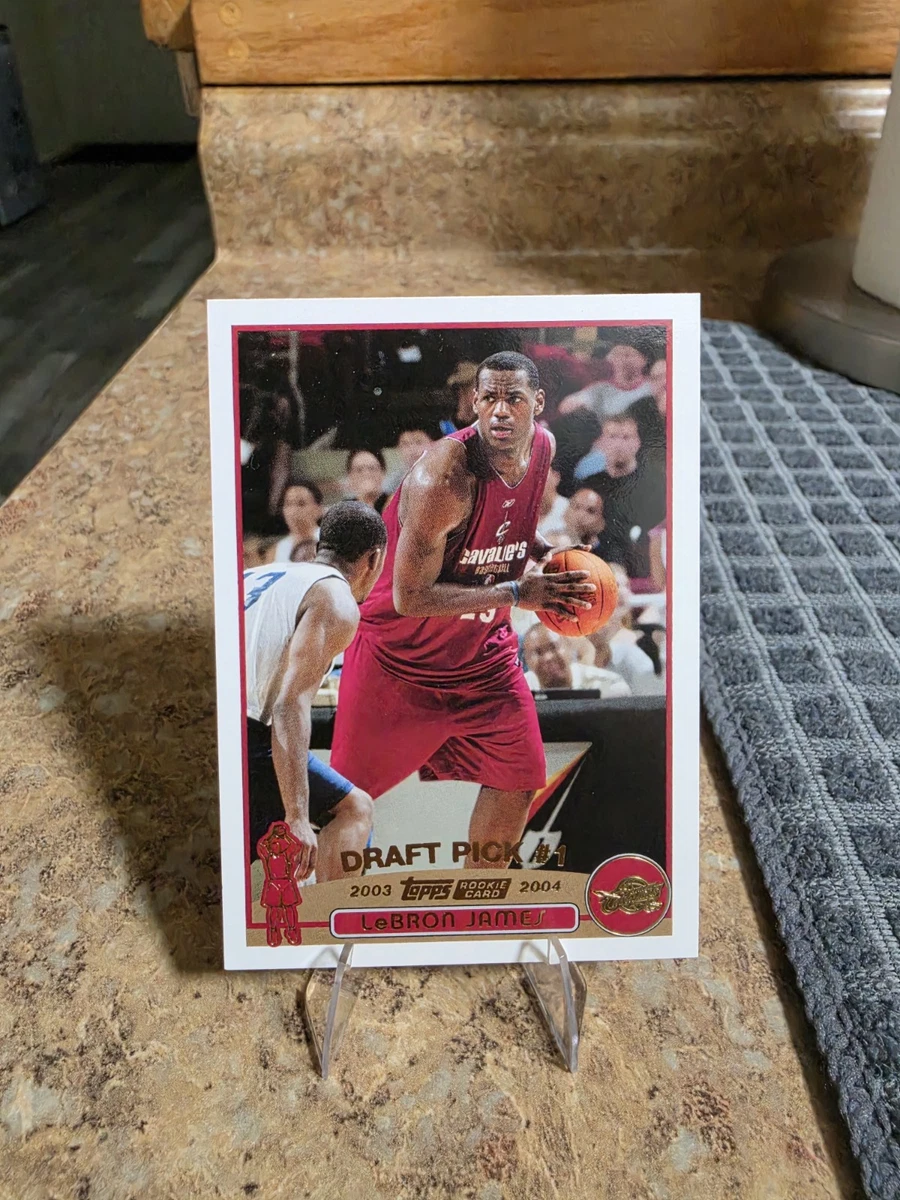 Topps LeBron James Basketball Rookie Sports Trading Cards for sale
