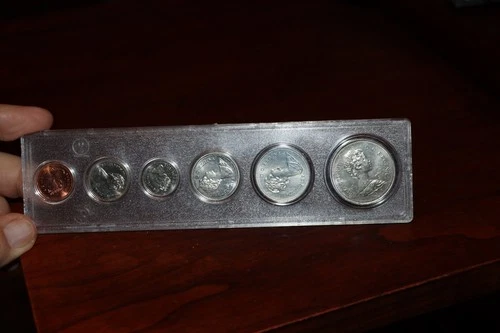 1985 Canadian 6-coin proof Uncirculated Uncertified set IN PLASTIC CASE
