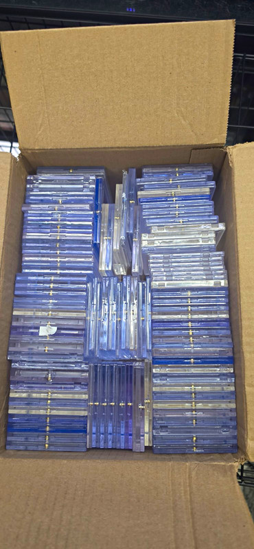 100+ Clear Magnetic Card Holder Standard Size 35pt Airtight Plastic One Touch