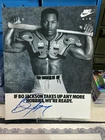 BO JACKSON SIGNED 8X10 AUTOGRAPHED PHOTO ~AUTO COA~ BO KNOWS!! Bat Shoulder Pads