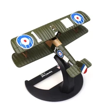 Diecast Alloy 1/72 WWI British Sopwith Camel F.1 Biplane Fighter Finished Model
