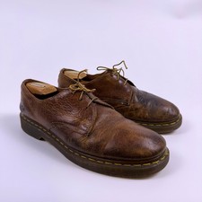 VTG Dr. Martens 1461 3-Eye Oxford Shoes Mens 11 Crazy Horse Leather Academia
