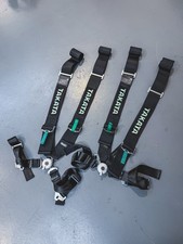 Takata 4 Point Harnesses Asm Black X2 GENUINE